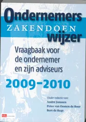 Omslag van Ondernemerswijzer 2009-2010 Zakendoen