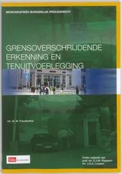 Omslag van Grensoverschrijdende erkenning en tenuitvoerlegging
