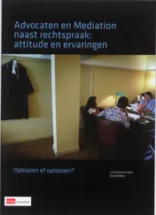 Omslag van Advocaten en mediation naast rechtspraak: attitude en ervaringen