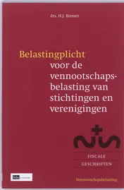Omslag van Belastingplicht voor de vennootschapsbelasting van stichtingen en verenigingen