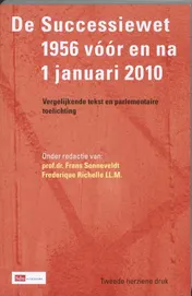 Omslag van De Successiewet 1956 voor en na 1 januari 2010