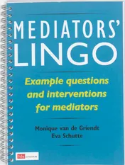 Omslag van Mediators' Lingo