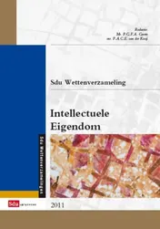 Omslag van Sdu Wettenverzameling Intellectuele Eigendom