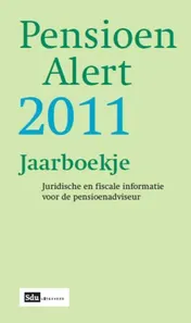 Omslag van Pensioen Alert 2011