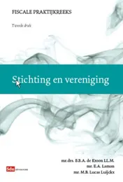 Omslag van Stichting en vereniging