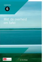 Omslag van Met de overheid om tafel