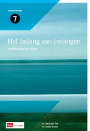 Omslag van Het belang van belangen