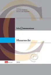 Omslag van Sdu Commentaar Huurrecht_eBook Editie 2011