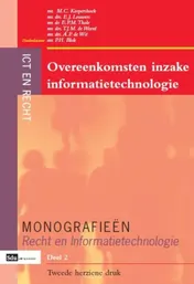 Omslag van Overeenkomsten inzake informatietechnologie