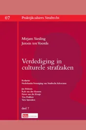 Omslag van Verdediging in cluturele strafzaken
