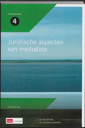 Omslag van Juridische aspecten van de mediation