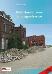 Omslag van Publiekrecht voor de vastgoedsector