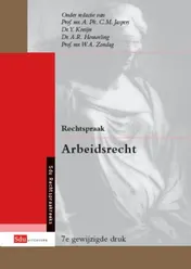 Omslag van Rechtspraak Arbeidsrecht