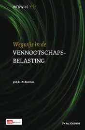 Omslag van Wegwijs in de Vennootschapsbelasting