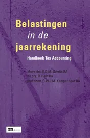 Omslag van Belastingen in de jaarrekening