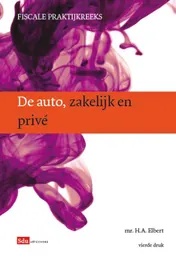 Omslag van De auto, zakelijk en prive