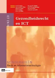 Omslag van Gezondheidsrecht en ICT