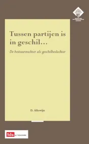 Omslag van Tussen partijen is in geschil...