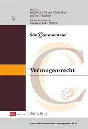 Omslag van Vermogensrecht