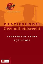 Omslag van Oratiebundel gezondheidsrecht
