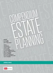 Omslag van Compendium estate planning