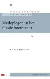 Omslag van Medeplegen in het fiscale boeterecht