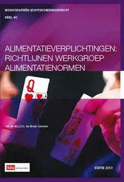 Omslag van Alimentatieverplichtingen