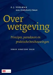 Omslag van Over wetgeving derde herziene druk