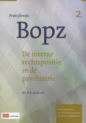 Omslag van De interne rechtspositie in de psychiatrie