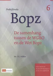 Omslag van De samenhang tussen de WGBO en de Wet Bopz