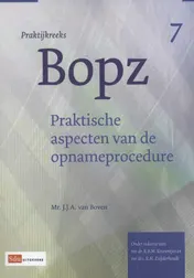 Omslag van Praktische aspecten van de opnameprocedure