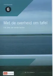 Omslag van Met de overheid om tafel