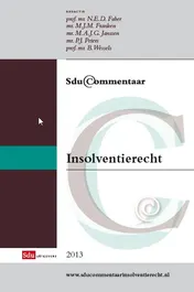 Omslag van Sdu commentaar insolventierecht