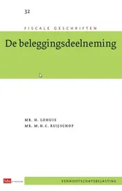 Omslag van De beleggingsdeelneming