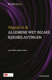 Omslag van Wegwijs in de algemene wet inzake rijksbelastingen.