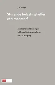 Omslag van Sturende belastingheffer een monster?