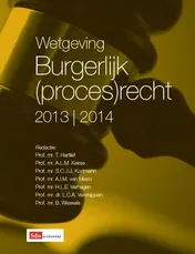 Omslag van Wetgeving burgerlijk (proces)recht
