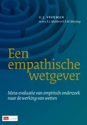 Omslag van Een empathische wetgever
