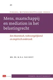 Omslag van Mens, maatschappij en mediation in het belastingrecht