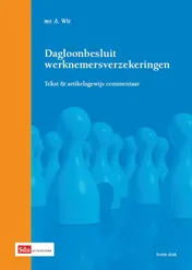 Omslag van Dagloonbesluit werknemersverzekeringen