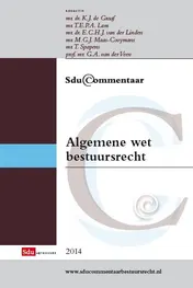 Omslag van Algemene wet bestuursrecht