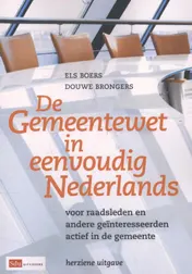 Omslag van De gemeentewet in eenvoudig Nederlands