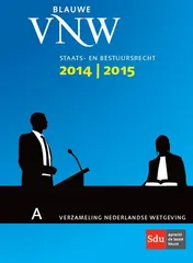 Omslag van Staats- en Bestuursrecht 2014-2015
