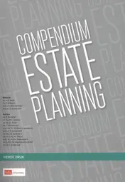 Omslag van Compendium estate planning