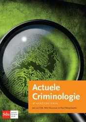 Omslag van Actuele criminologie