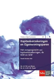 Omslag van Kapitaalverzekeringen en Eigenwoningsparen.