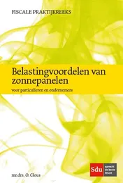 Omslag van Belastingvoordelen van zonnepanelen