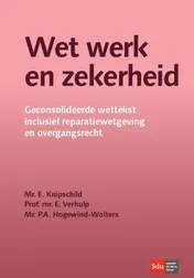 Omslag van Wet werk en zekerheid