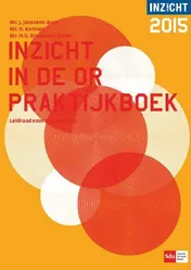 Omslag van Inzicht in de OR praktijkboek