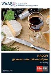 Omslag van HACCP: gevaren- en risicoanalyse